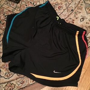 Neon Stripe Nike Shorts